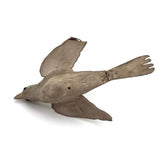 Wounded But Lovely Antique Hand-carved Bird on Wire