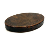 Wonderful Small 19th Century Treen Cased Mirror, Presumed Sailor Made
