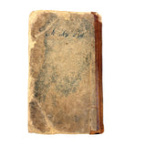 1853 Byerly's New American Spelling Book with Watercolor Bird and Animal Engravings