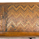 SOLD Early 19th Century Domed Prisoner of War Straw Work Box