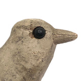 Wounded But Lovely Antique Hand-carved Bird on Wire
