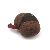 Charming Antique Walnut Pin Cushion