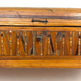 SOLD Early 19th Century Domed Prisoner of War Straw Work Box