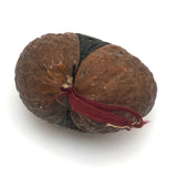 Charming Antique Walnut Pin Cushion