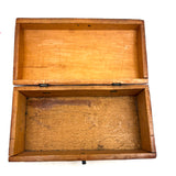 SOLD Early 19th Century Domed Prisoner of War Straw Work Box