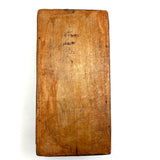 SOLD Early 19th Century Domed Prisoner of War Straw Work Box