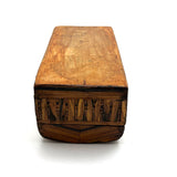 SOLD Early 19th Century Domed Prisoner of War Straw Work Box
