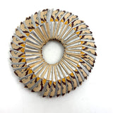 Camels Forever: Vintage Folk Art Cigarette Pack Wreath