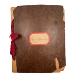 Hazel Owens's Full and Well Done Early 1900s Sewing Samples Notebook