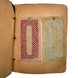 Hazel Owens's Full and Well Done Early 1900s Sewing Samples Notebook