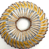 Camels Forever: Vintage Folk Art Cigarette Pack Wreath