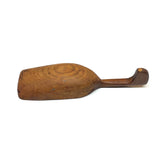 Beautiful, Much Loved Old Primitive Pine Scoop with Hooked Handle