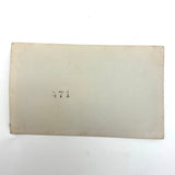 Early Beatnik at her COFFEE SHOP Shed, Charming Vintage Snapshot