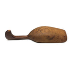 Beautiful, Much Loved Old Primitive Pine Scoop with Hooked Handle