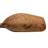 Beautiful, Much Loved Old Primitive Pine Scoop with Hooked Handle