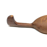 Beautiful, Much Loved Old Primitive Pine Scoop with Hooked Handle