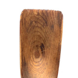 Beautiful, Much Loved Old Primitive Pine Scoop with Hooked Handle