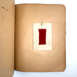 Hazel Owens's Full and Well Done Early 1900s Sewing Samples Notebook
