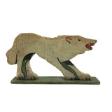 Lion and Wolf, Folk Art Animals - Sold Individually 