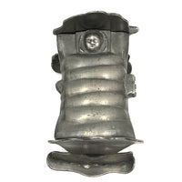 Antique Pewter Baby Cradle Box