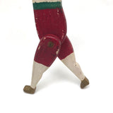 Old Dancing Folk Art Boxer in Red