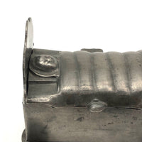 Antique Pewter Baby Cradle Box