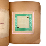 Hazel Owens's Full and Well Done Early 1900s Sewing Samples Notebook