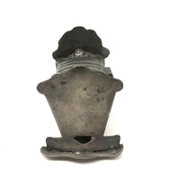 Antique Pewter Baby Cradle Box