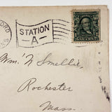 1909 Great Graphics Postmarked Pope Bicycles Cover to Mr. Wm. Smellie