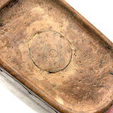 SOLD Beautiful, Unusual Antique Treen Powder Flask with Lovingly Carved Decoration