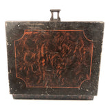19th Century Grain Painted Tin Painter's Box
