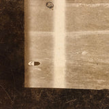 Curious Old Mounted Photograph (Photo of Photo) of Farm House