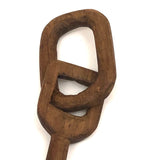 Sweet Old Carved Shovel Whimsy