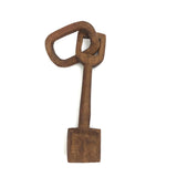 Sweet Old Carved Shovel Whimsy
