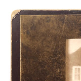 Curious Old Mounted Photograph (Photo of Photo) of Farm House