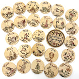 London Plaything, C. 1810s Double Sided Bone Alphabet (Mixed) Set with Letters and Pictures in Original Bone Case