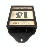 Wonderful, One of a Kind c. 1870 Complete Perpetual Calendar with Handwritten Notes Across Generations