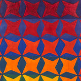 1973 Large Chromatic Range, Warm and Cool, Color Study Signed Sally Winter