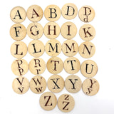 London Plaything, C. 1810s Double Sided Bone Alphabet (Mixed) Set with Letters and Pictures in Original Bone Case