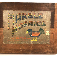 Rare Samuel Gabriel Sons & Co Marble Mosaic Set