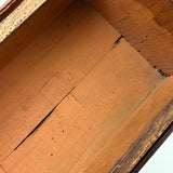 Wonderful Antique Folk Art Parquetry Stool with Delights Everywhere