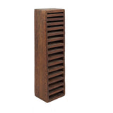 Satisfying Old Handmade, Graduated Slatted Wooden Holder
