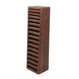 Satisfying Old Handmade, Graduated Slatted Wooden Holder