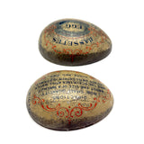 Good Egg: Scarce and Excellent 1906 Bassett's Egg Shampoo Advertising Tin, Rochester NY