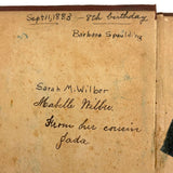 Of a Different Ilk, Exceptional Hand-colored, Artfully Composed Victorian Pictorial Scrapbook