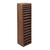 Satisfying Old Handmade, Graduated Slatted Wooden Holder