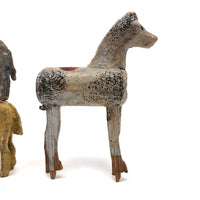 Set of Three Antique Erzgebirge Animals