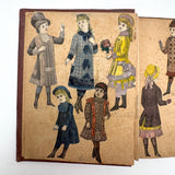 Of a Different Ilk, Exceptional Hand-colored, Artfully Composed Victorian Pictorial Scrapbook