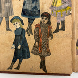 Of a Different Ilk, Exceptional Hand-colored, Artfully Composed Victorian Pictorial Scrapbook