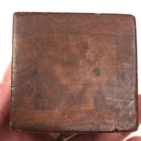 Lovely Weighted Treen Pen Holder